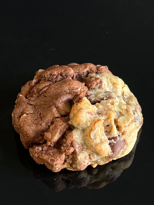 Chocolate Chip Brownie Fusion Cookie